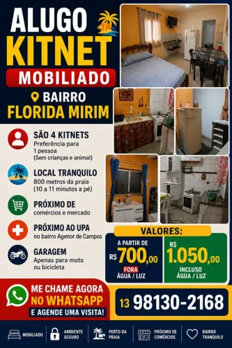 Alugo kinet em mongagua 