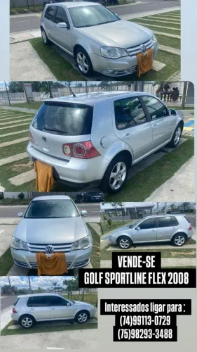 Volkswagen Golf Sportline 1.6 MI Total Flex 8V 4P 2008
