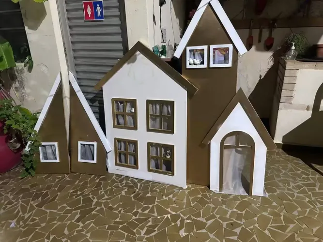 Painel em MDF - Cenário modular