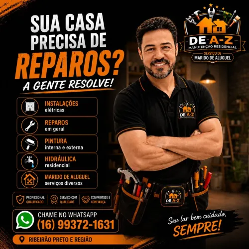 Marido de Aluguel - Elétrica, Hidráulica, Montagem de Móveis