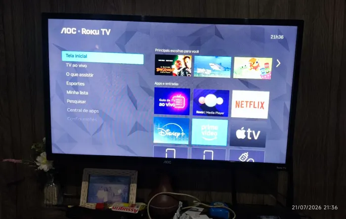 Vendo smart tv AOC 32