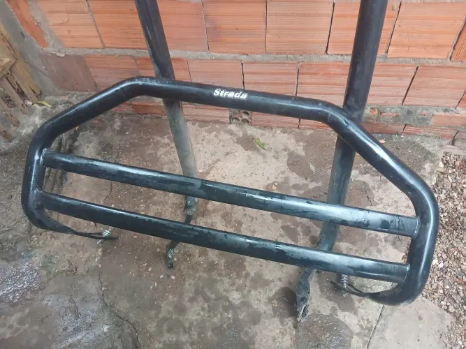 Estribo e quebra mato strada