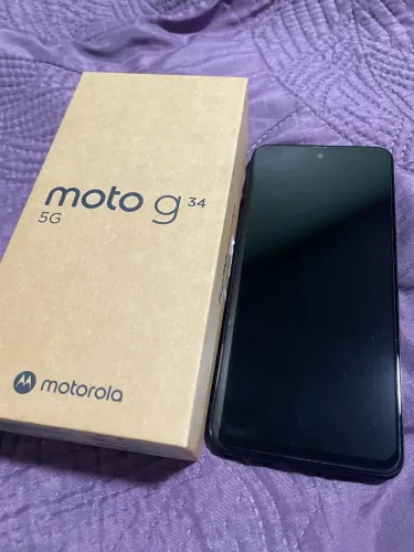 Moto g34 5G - Perfeito Estado + Caixa 