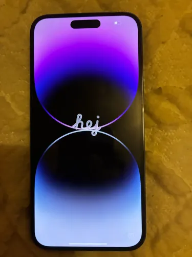 IPhone 14 Pro Max 256 giga de memória cor roxo profundo perfeitíssimo estado