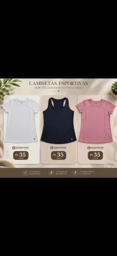 Blusas esportivas