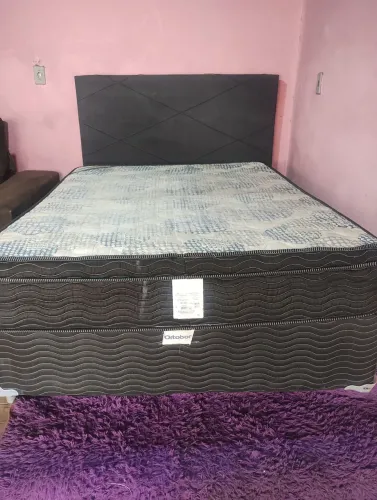 Cama casal completa ortobom