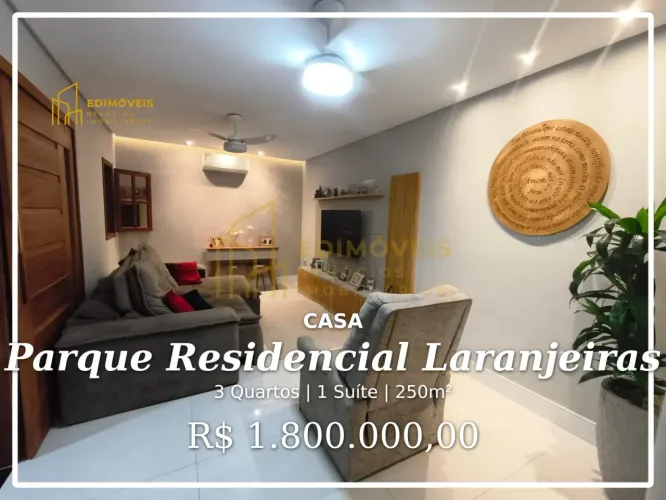 Casa com Suíte e Churrasqueira em Parque Residencial Laranjeiras  Agende Sua Visita!