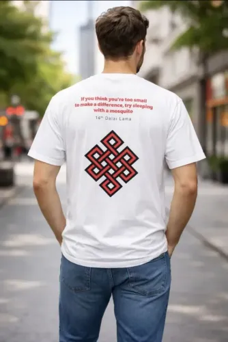 Camiseta Dalai Lama Mosquito Budismo Tibetano The Smoke of The Dragon