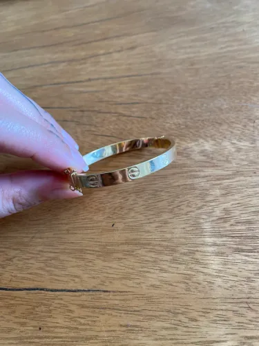 Bracelete de ouro 18K BVGARI
