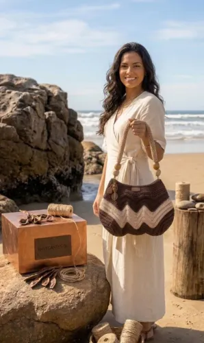 BOLSAS MIW CROCHÊ: O Luxo Artesanal em Cada Detalhe