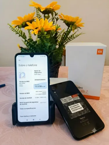 Redmi Note 7 32gb super novo. 