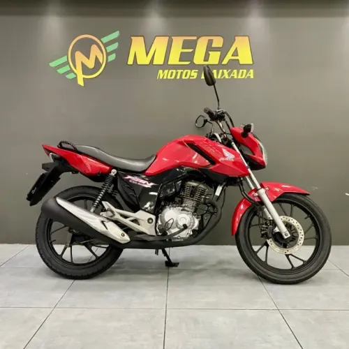 Honda Cg 160 Fan 2023 Vermelha