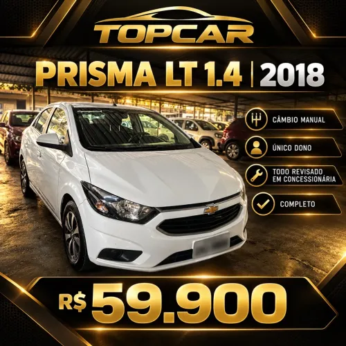 Chevrolet Prisma Sed. LT 1.4 8V Flexpower 4P 2018