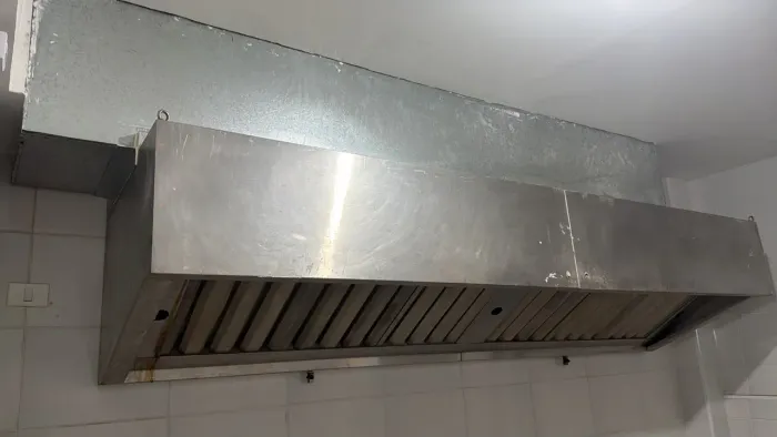 Coifa Industrial de inox 3,10 x 0,80