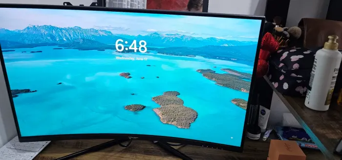 PC Gamer Monitor 32", 165hz, curvo, ryzen 5 - oportunidade