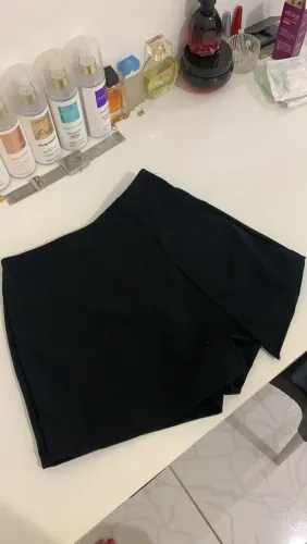short saia feminino 