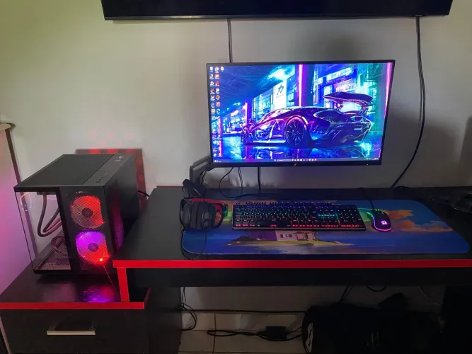 Pc gamer completo e periféricos 