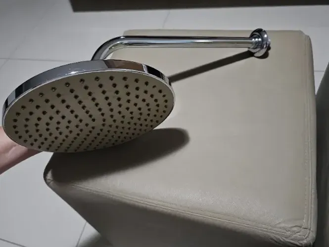 Ducha lorenzetti redonda de inox