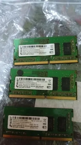 03 Memórias RAM DDR4 04 GB (Notebook)