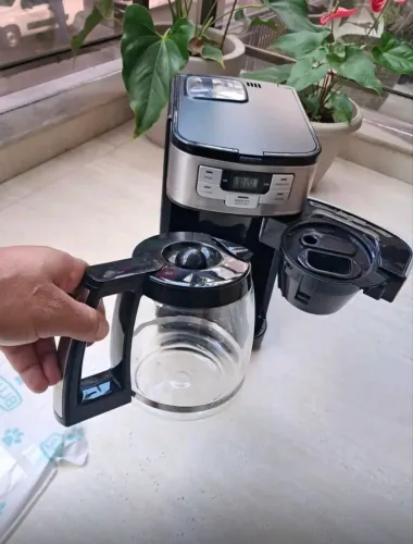 Cafeteira Cuisinart - moagem e preparo do café