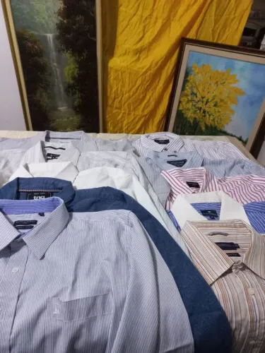 Camisa social masculina tamanho  GG.    LOTE COM 10 PEÇA 