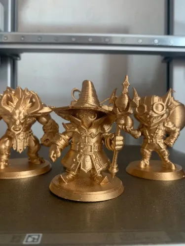 Miniatura League of Legends - Dourada - Pronta Entrega - Action Figure