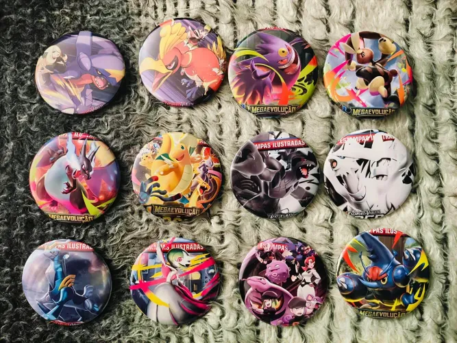Bottons Personalizados com a Sua Arte! Geek, Empresas e Brindes