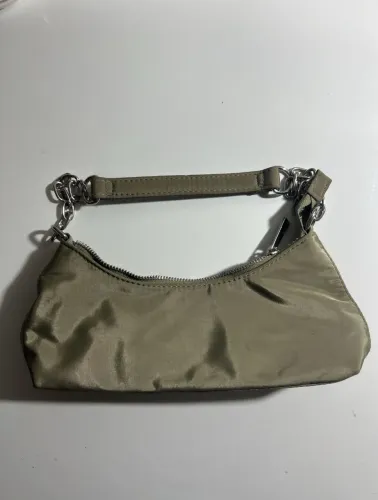 Bolsa baguete satinato 