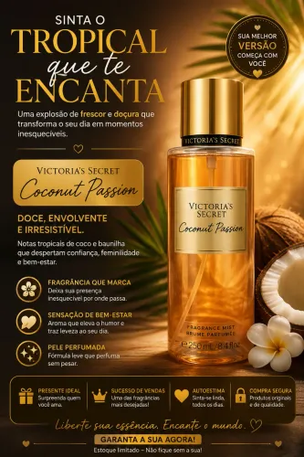 Body Splash Coconut Passion