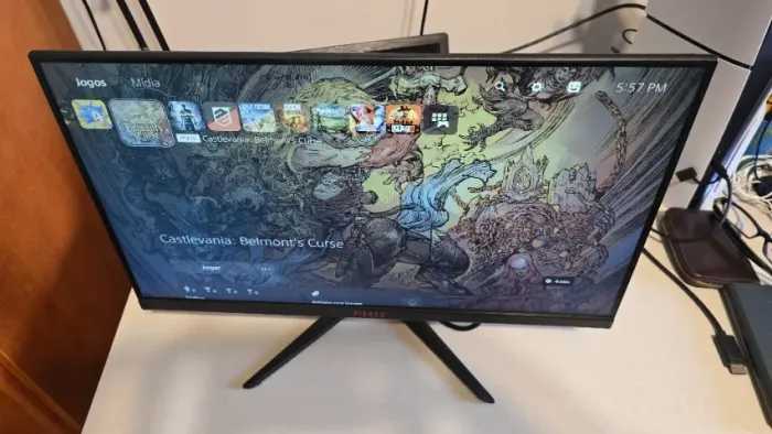 Monitor Gamer Pichau Athen V2L 21.5 Pol., IPS, FHD, 1ms, 75Hz