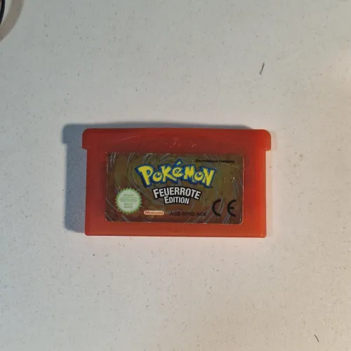 Cartucho Pokemon Fire Red ORIGINAL em alemão 