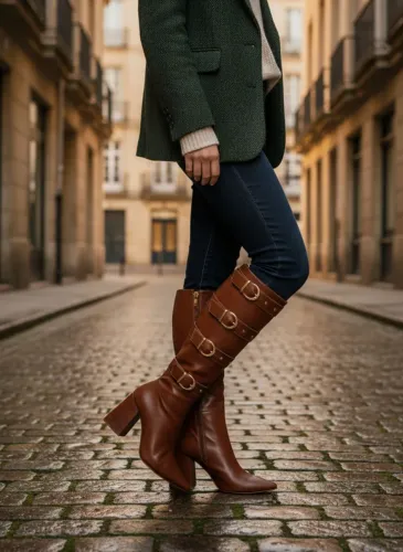 Bota bico fino feminina torricella