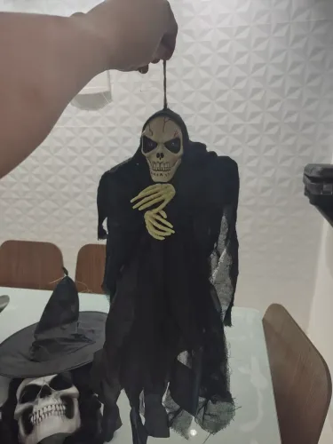 Boneco Ceifador de Terror Halloween (Para pendurar)