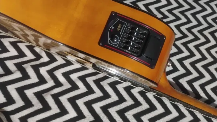 Violão Elétrico Zebra