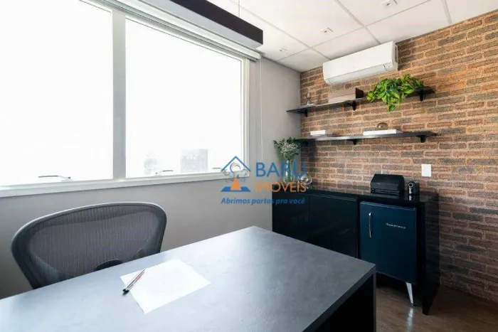 Conjunto comercial mobiliado na Av. Angélica
