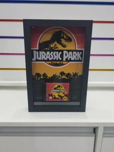 QUADRO GAMER JURASSIC PARK MEGA DRIVE