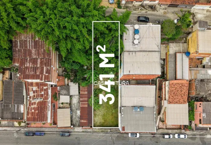 Terreno à venda com acesso por duas ruas, 341 m² por R$ 350.000 - Ano Bom - Barra Mansa/RJ