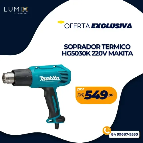 SOPRADOR TERMICO HG5030K 220V MAKITA