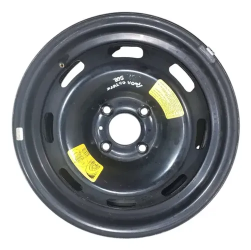 Roda Estepe Aro 15 Citroen C3 2003 2012 Preto Preto