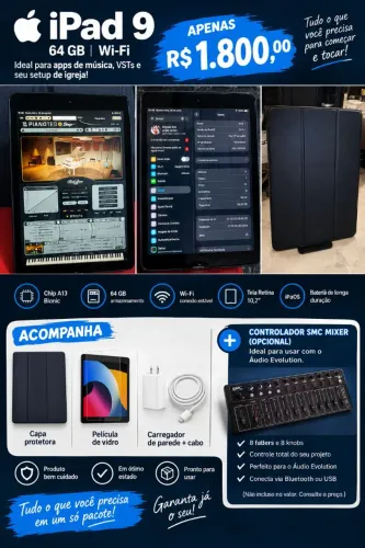 iPad 9+ Controlador