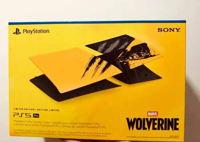 TAMPA PLAYSTATION 5 SLIM WOLVERINE LACRADO SONY