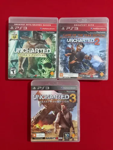 Jogos ps3 - Coleção Uncharted 