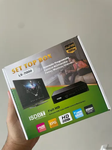 Receptor e conversor digital para TV.