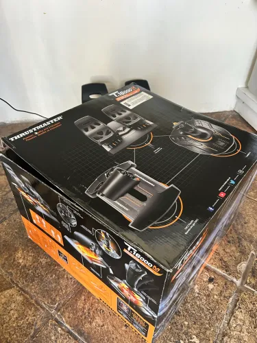 Kit Completo Thrustmaster T.16000M FCS Flight Pack - Joystick + Manete + Pedais