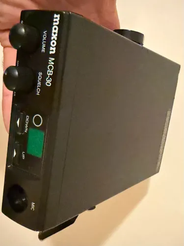 Rádio PX Maxon MCB-30 40 Canais com Microfone Original 