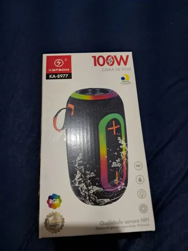 Caixa de som 100 wts