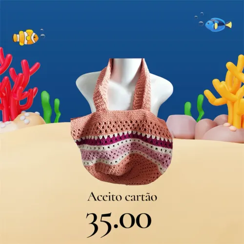 Bolsa de crochê