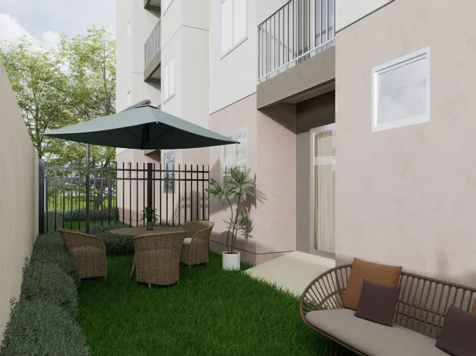 Apartamento com Sacada no Parque dos Rios Entrada Facilitada e Financiamento