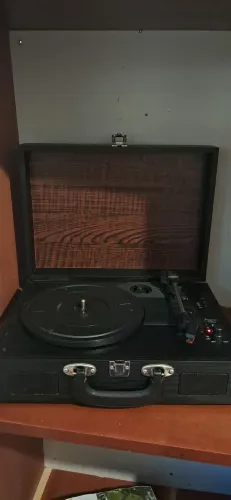 maleta toca discos amvox bluetooth
