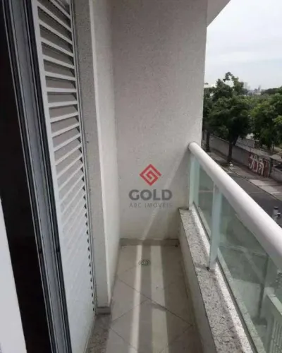 Cobertura para alugar, 86 m² por R$ 2.952,37/mês - Vila Valparaíso - Santo André/SP